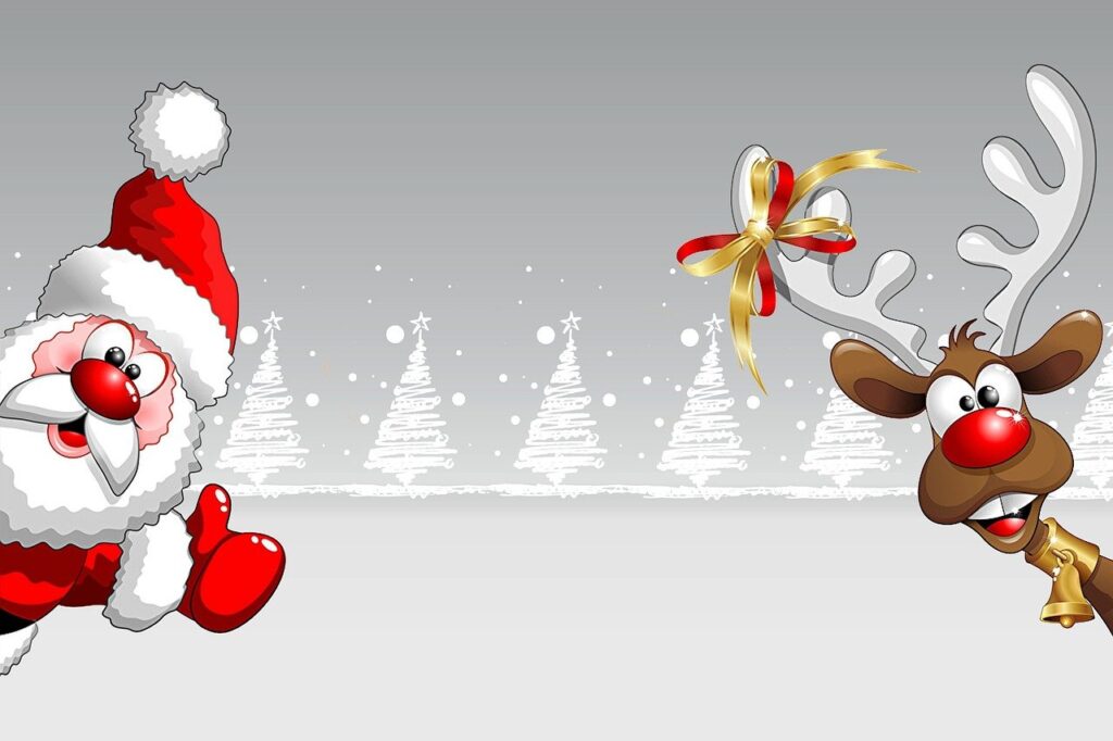 santa claus, reindeer, christmas card-2945633.jpg
